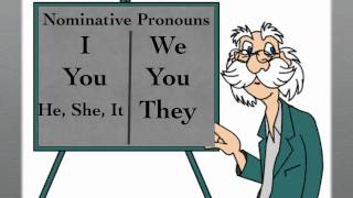 Nominative and Objective Pronouns Song [upl. by Friedlander189]