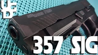 Sig Sauer P320 Full Sized and Compact Range Review in the 357 Sig [upl. by Redlac]