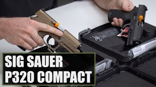 Unboxing The Sig Sauer P320 Compact 45 ACP [upl. by Limbert]