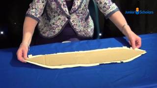 How To Make A Model Viking Ship  Junior Scholars Crafty Videos [upl. by Nyleahs]