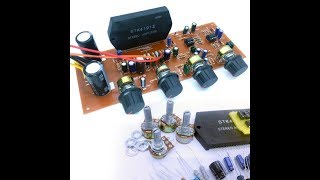 STK 4191 Amplifier Kit Build amp Test [upl. by Amri]