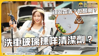 洗車玻璃揀咩清潔劑？2分鐘洗車小教學  自己架車自己救 [upl. by Eseerahs369]