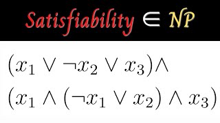 The Satisfiability Problem and SAT is in NP [upl. by Llerral]