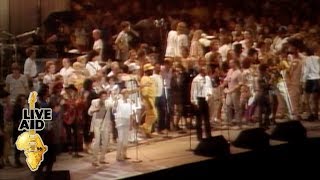 USA For Africa  We Are The World Live Aid 1985 [upl. by Ynahirb]