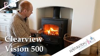 Clearview Wood Burning Stove  A Quick Review [upl. by Waldos]