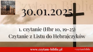 🗓️ 30012025  1 CZYTANIE NA DZIŚ  Hbr 10 1925 Wezwanie do wytrwania [upl. by Blaine]