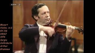 Arthur Grumiaux plays Mozart Violin Concerto KV216 in G  3rd mvt [upl. by Leirbma]