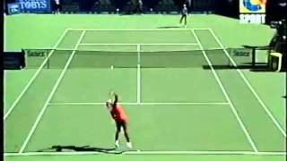 Serena Williams vs Anna Kournikova 2002 Sydney Highlights [upl. by Isak663]