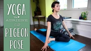 Pigeon Pose  Yoga With Adriene [upl. by Idleman]