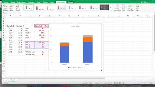 Box and Whisker Plot Using Excel 2016 [upl. by Navannod887]