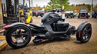 CanAm Ryker 600 1st Test • WAY Better than Expected  BikeReviews [upl. by Yesdnik]