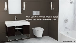 Installation  Veil Toilet with Reveal Seat [upl. by Melva]