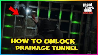 How to Unlock Secret Drainage Tunnel Location  Cayo Perico Heist Stealth Guide  GTA Online [upl. by Innad272]