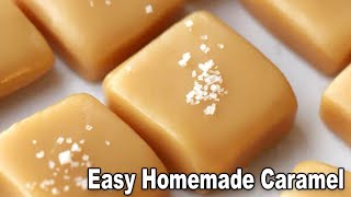 Easy Homemade Caramel  The Carefreekitchen [upl. by Odlavso396]