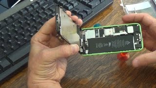 How to Open an iPhone 5C [upl. by Eibor736]