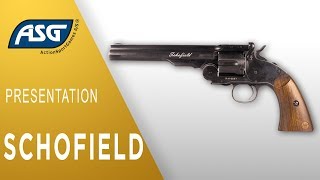 Présentation REVOLVER SCHOFIELD 6mm CO2 ASG AIRSOFT [upl. by Niltak706]