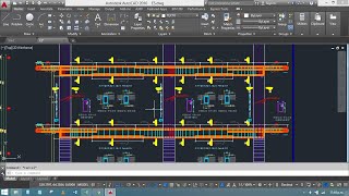 PLANO ESTRUCTURAL AUTOCAD 2020 CON BLOQUES DINÁMICOS [upl. by Karoly929]