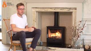 Ecosy Panoramic MultiFuel Woodburning Stove  Comparison  Demo  Specification [upl. by Eelarbed999]