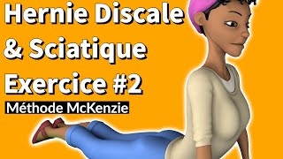 Hernie Discale amp Sciatique Exercice McKenzie 2 [upl. by Anikehs]