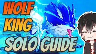 Wolf King Solo Boss Guide amp Cheese Trick BoreasAndrius  Genshin Impact [upl. by Anyaled]