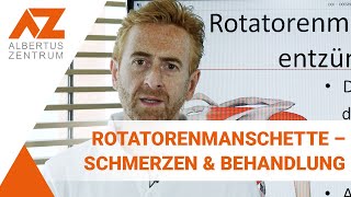 Rotatorenmanschetten Syndrom – Schmerzen und Behandlung [upl. by Eutnoj]