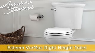 Esteem VorMax Toilet by American Standard [upl. by Aylat]