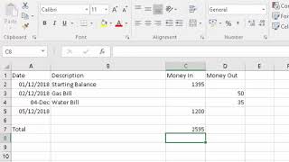 Excel Create an Income and Expenditure Spreadsheet [upl. by Anelagna]