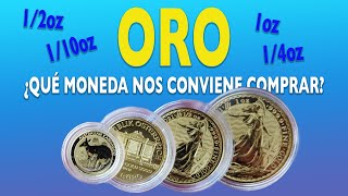 ¿Cuál es la mejor moneda de ORO PARA INVERTIR [upl. by Riccardo]