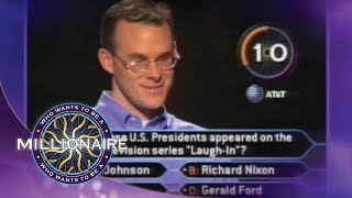 US Winner Calls Dad To Say Hes Gonna Be A Millionaire  Who Wants To Be A Millionaire [upl. by Sonitnatsnok57]