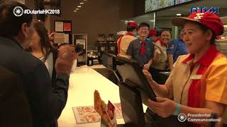 Visit to Jollibee Whampoa 4122018 [upl. by Wolgast746]