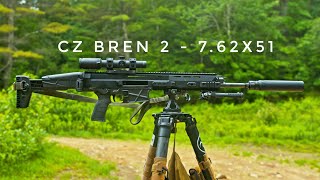 CZUB Bren 2 762x51  Machine Gun  Pt 1 [upl. by Linoel]