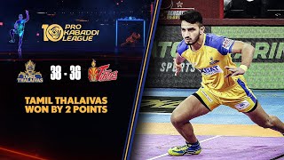 Narender Leads Tamil Thalaivas Win vs Telugu Titans  PKL 10 Match 21 [upl. by Melantha]