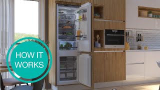 How It Works Integrated Fridge Freezer • NatureFresh by Gorenje [upl. by Yrrehs]