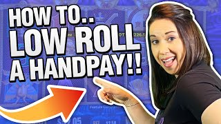 How to  Get a HANDPAY JACKPOT 💰 Playing Low Bets 🎰 [upl. by Rolyt]