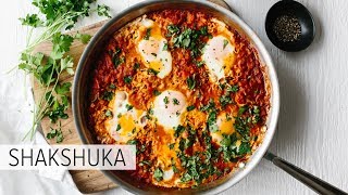 SHAKSHUKA  healthy breakfast recipe or anytime of day recipe [upl. by Wickman98]