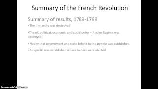 Summary of French Revolution [upl. by Kcirreg]