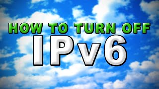 How to turn off IPv6 in your router settings [upl. by Marks]