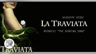 Traviata  Drinking Song  Lyrics [upl. by Romeu]