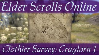 Clothier Survey Craglorn 1 Elder Scrolls Online [upl. by Ehav]