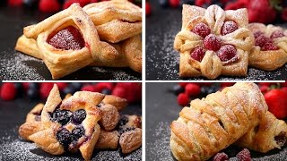 Puff Pastry 4 Ways [upl. by Zusman353]