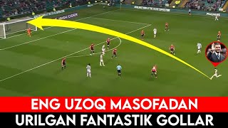 ENG UZOQ MASOFADAN URILGAN ENG CHIROYLI GOLLAR YOHUD FANTASTIK 10TA GOL [upl. by Aicilat]