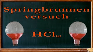 Springbrunnenversuch HCl [upl. by Gewirtz859]