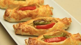 Rolled Filo Dough Recipe  Filled with Potatoes [upl. by Nahgeem909]