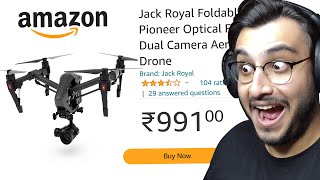 I BOUGHT THE CHEAPEST DRONE FROM AMAZON [upl. by Karsten98]