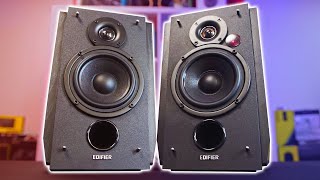 Edifier R1850DB Active Studio Speakers  Review amp Sound Test [upl. by Ahsurej]