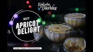 Apricot Delight  Apricot Delight Recipe  Dessert  Home Made [upl. by Alyaj]