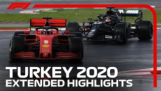 Extended Race Highlights  2020 Turkish Grand Prix [upl. by Mcneely639]