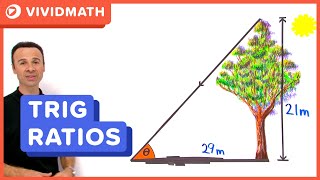 Trigonometry Trig Ratios  VividMathcom [upl. by Ennazus]