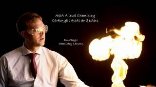 Alevel AQA Chemistry  Carboxylic acids and Esters [upl. by Joy976]