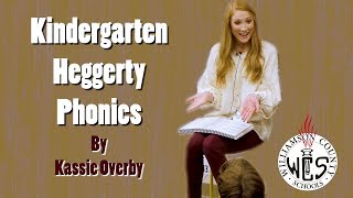 Kindergarten Heggerty Phonics Lesson Example 1 [upl. by Artekal]